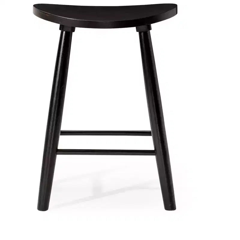 Tabouret de bar de cuisine sans dossier en bois 30