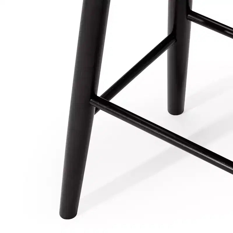 Tabouret de bar de cuisine sans dossier en bois 30