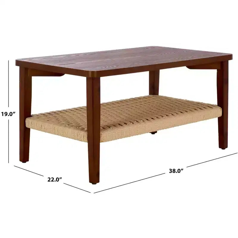 1 Table basse avec étagère