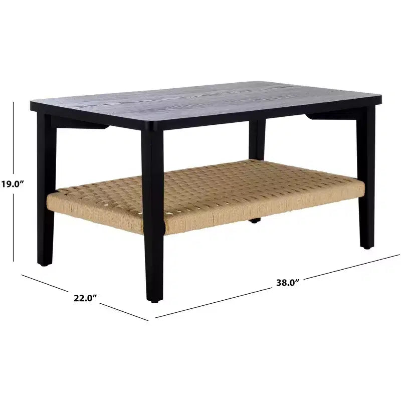 1 Table basse avec étagère