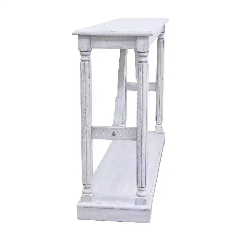 Console en bois Galano avec étagère inférieure 45,9 L x 11,8 P x 29,9 H