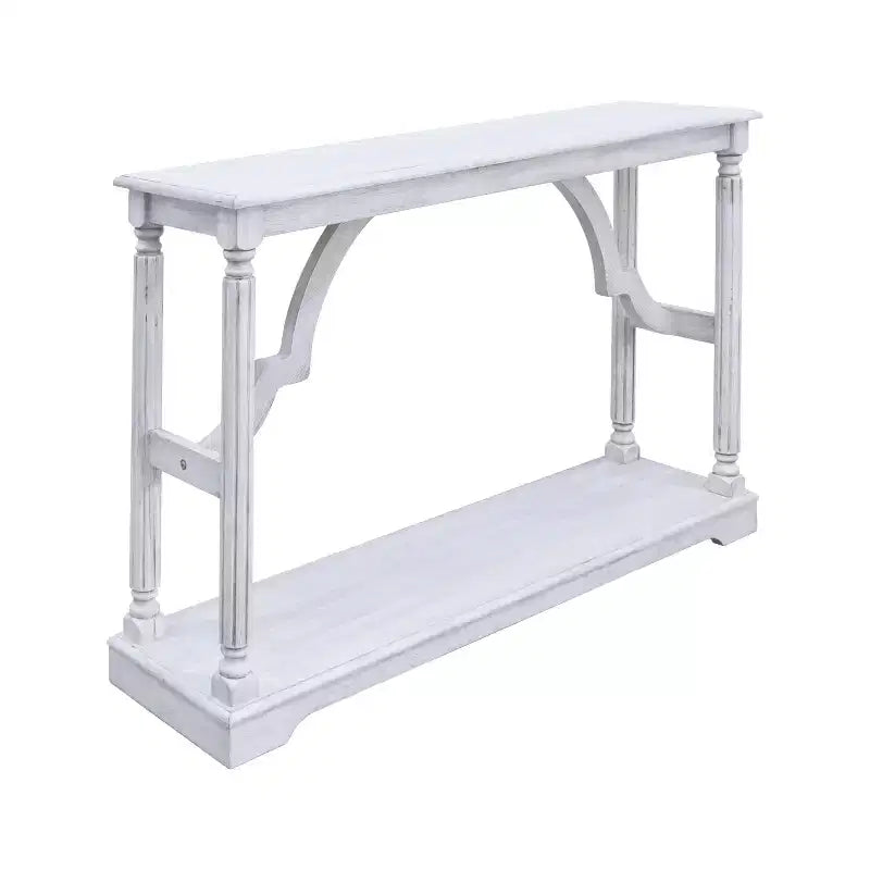 Console en bois Galano avec étagère inférieure 45,9 L x 11,8 P x 29,9 H