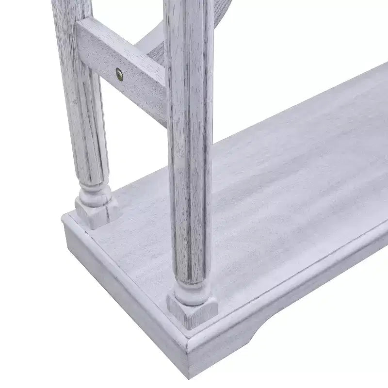 Console en bois Galano avec étagère inférieure 45,9 L x 11,8 P x 29,9 H