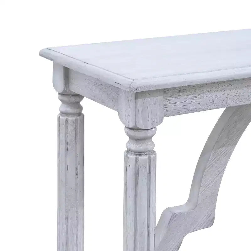 Console en bois Galano avec étagère inférieure 45,9 L x 11,8 P x 29,9 H