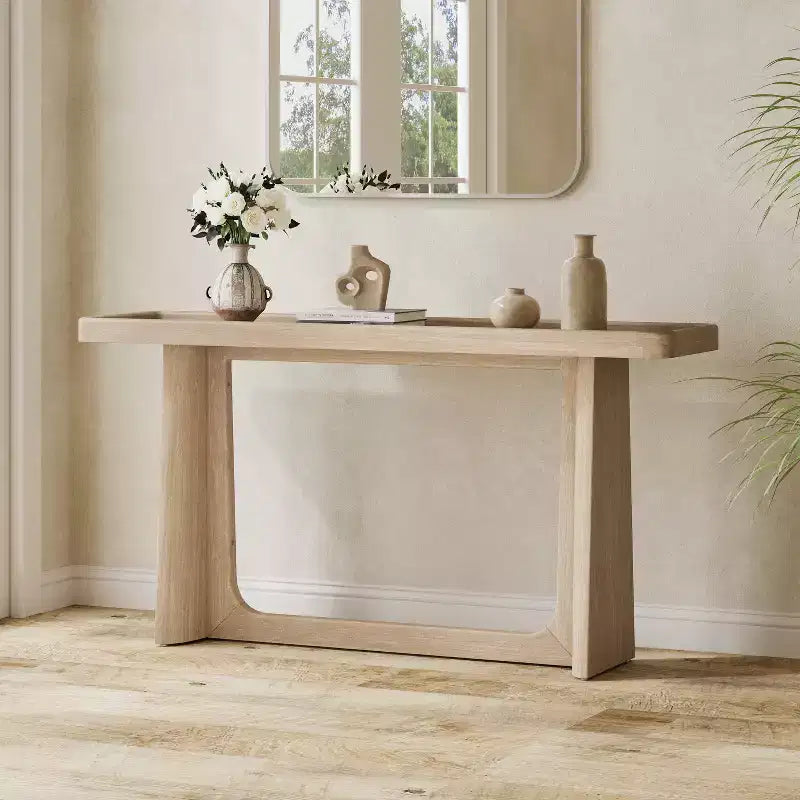 Console avec plateau amovible