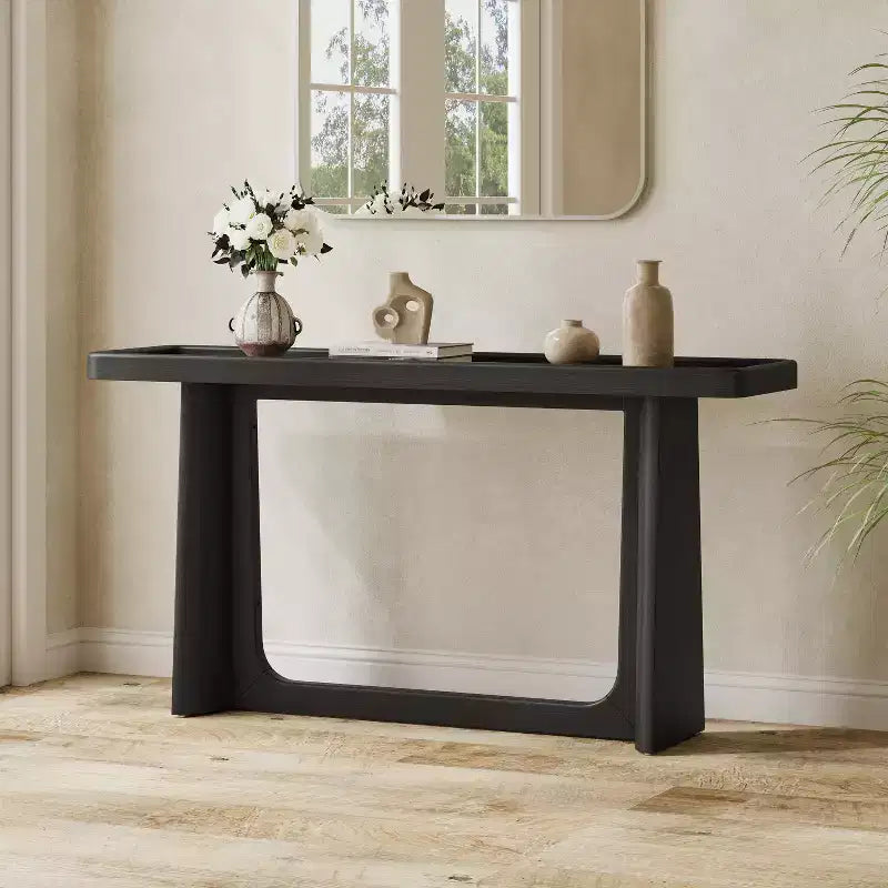 Console avec plateau amovible