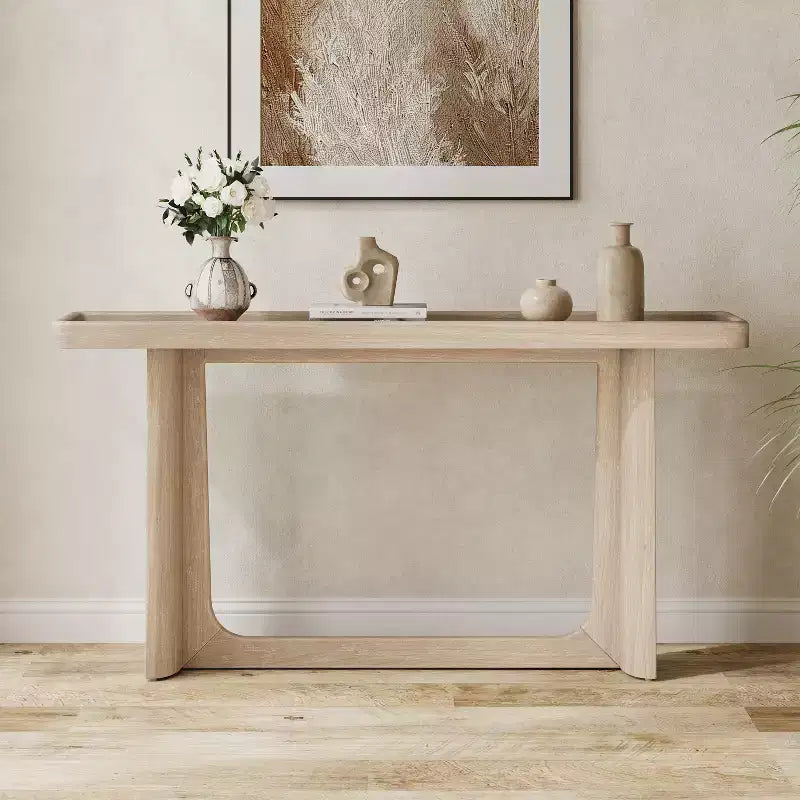 Console Christopher Kn Home Bridgely avec plateau amovible