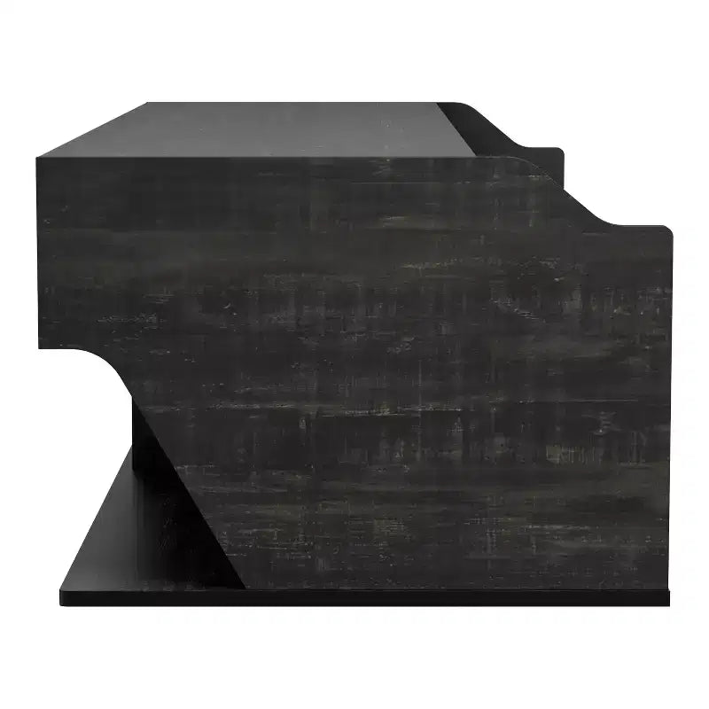 44" Lift Top Coffee Table with Storage Reclaimed Black Oak