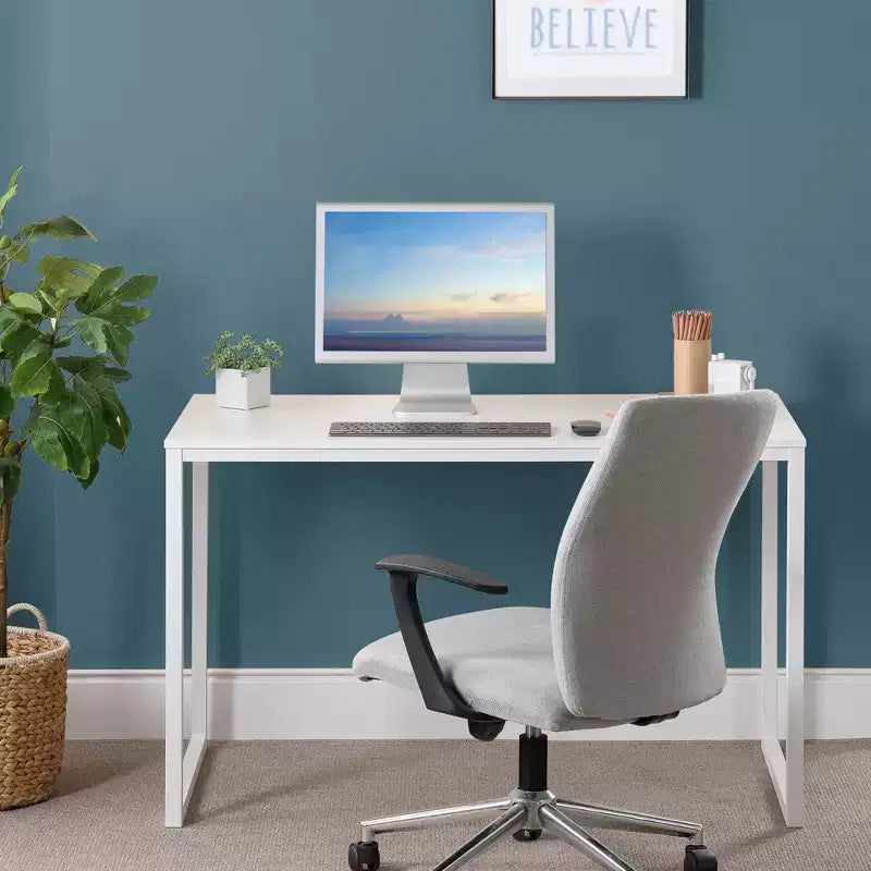 47" Metal Frame Desk with MDF Surface