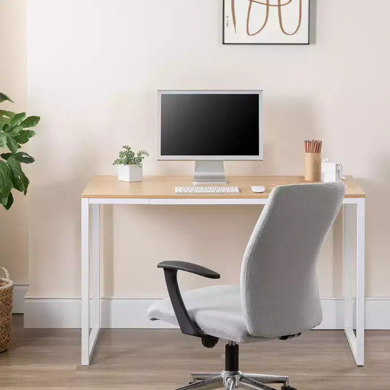 47" Metal Frame Desk with MDF Surface