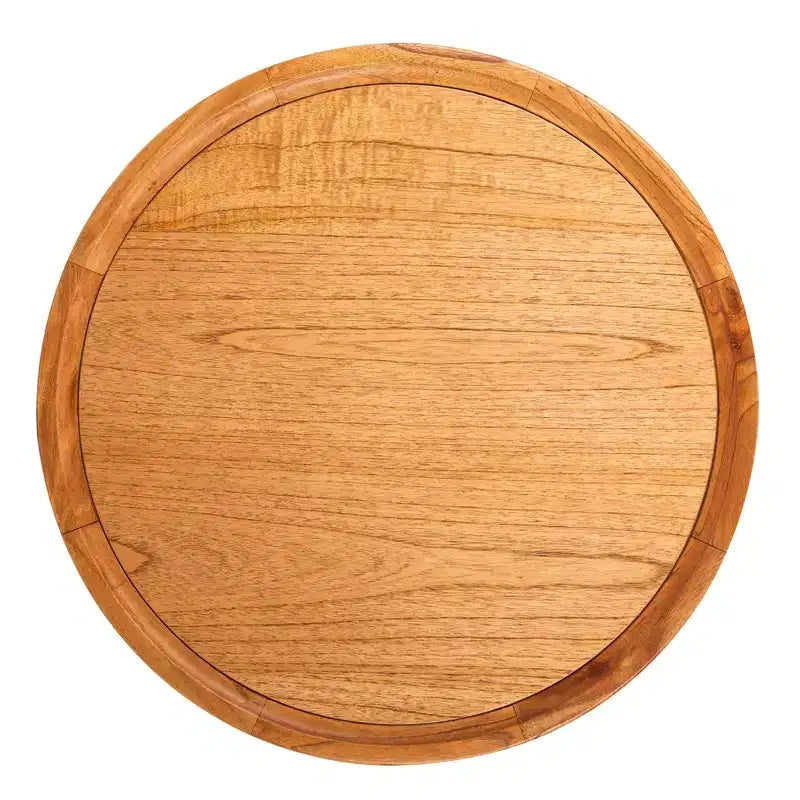 Round Coffee Table Rustic Farmhouse Style