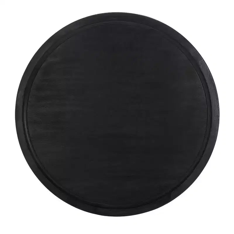 Round Coffee Table Rustic Farmhouse Style
